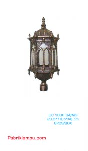 Lampu HIas Taman Model Kerajaan GC 1000 S4/MS