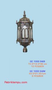 Lampu Hias Taman Model Kerajaan GC 1000 S4/S