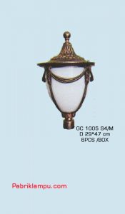 Lampu Pilar Rumah cocok untuk rumah mewah GC 1005 S4/M