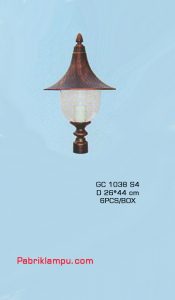 Lampu hias taman model tanpa tiang GC 1038 S4