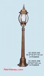 Jual Lampu Taman Murah di surabaya GC 2003 A/S