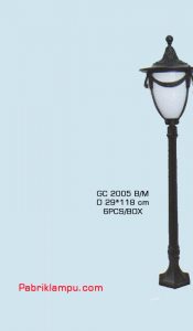 Jual lampu taman Hias murah GC 2005 B/M
