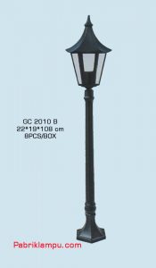 Jual lampu hias taman murah model tunggal GC 2010 B