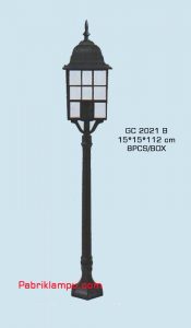 Jual lampu hias taman model tunggal murah di surabayaGC 2021 B