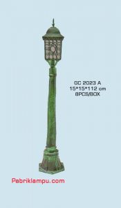 Jual lampu hias taman model tunggal GC 2023 A