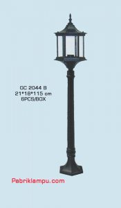 Jual lampu hias taman model tunggal GC 2044 B