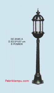Jual lampu taman model tunggal GC 2045 A