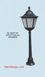 Lampu Hias taman model tunggal GC 2047 A/L