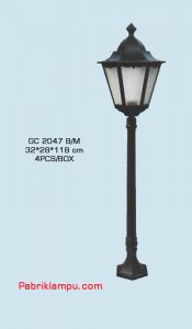 Lampu hias taman murah di surabaya GC 2047 B/M