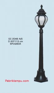 Harga Lampu taman hias murah GC 2048 A/S