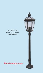 Jual lampu hias taman model tunggal GC 2051 B
