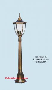 Harga lampu hias taman model tunggal di surabaya GC 2056 A
