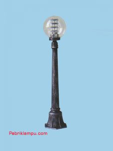Lampu Hias Taman Model Bulat TunggalGC 228 A 20cm CL + ref 1