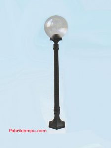 Lampu Hias Taman Model Bulat Putih GC 228 B 20cm CLS