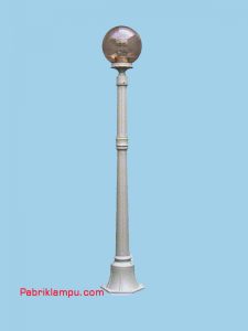 Lampu Hias Taman Model Tunggal Cokelat GC 238 A 20cm T + ref 1