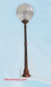 Lampu Hias Taman Model Tunggal Bening GC 238 A 40cm CLS + Ref 4