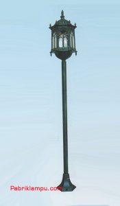 Jual lampu hias taman model tunggal GC 3000 B/S