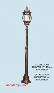 Jual lampu taman hias murah di surabayaGC 3003 A/S