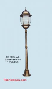 Lampu taman hias model tunggal GC 3004 A/L