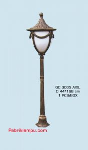 Lampu Hias taman model tunggal GC 3005 A/XL