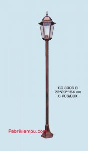 Lampu hias taman murah GC 3006 B