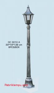 Harga lampu taman hias terbaru GC 3010 A