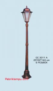 Jual lampu hias untuk taman murah di surabaya GC 3011 A