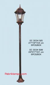 Lampu Hias Taman Model terbaru murah GC 3034 B/S