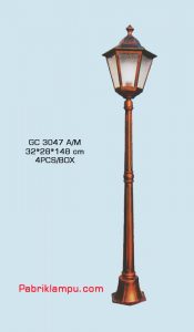 Jual lampu taman hias murah GC 3047 A/M