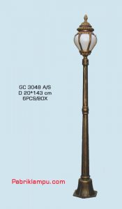Lampu hias taman murah surabaya GC 3048 A/S