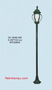 Lampu hias taman murah GC 3048 B/S