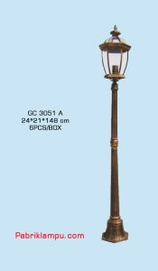Lampu Hias Taman model tunggal GC 3051 A