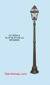 Lampu Hias Taman Model tunggal GC 3054 A