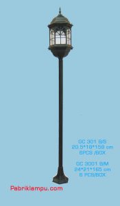 Lampu Hias Taman Model Tunggal GC 30/1 BS
