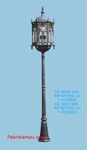 Jual lampu taman hias model tunggal GC 4000 A/XL