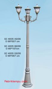 Lampu hias taman murah di surabaya GC 4005 A2/3S