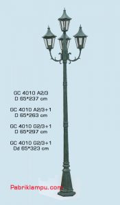 Lampu Hias Taman murah gaya eropa GC 4010 A2/3