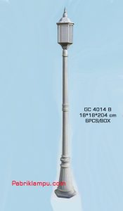 Jual lampu hias taman model tunggal GC 4014 B v2