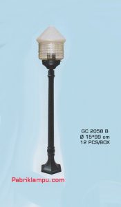 Jual lampu hias taman model tunggal GC 2058 B