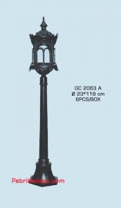 Jual lampu hias taman model tunggal GC 2063 A