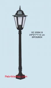 Jual lampu hias taman model tunggal GC 2064 B