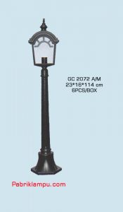 Jual lampu hias taman model tunggal GC 2072 A/M