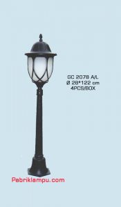 Lampu Hias Taman MOdel tunggal GC 2078 A/L