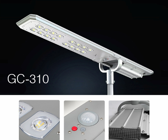 Keunggulan lampu pju tenaga surya 100 watt GC-310 2